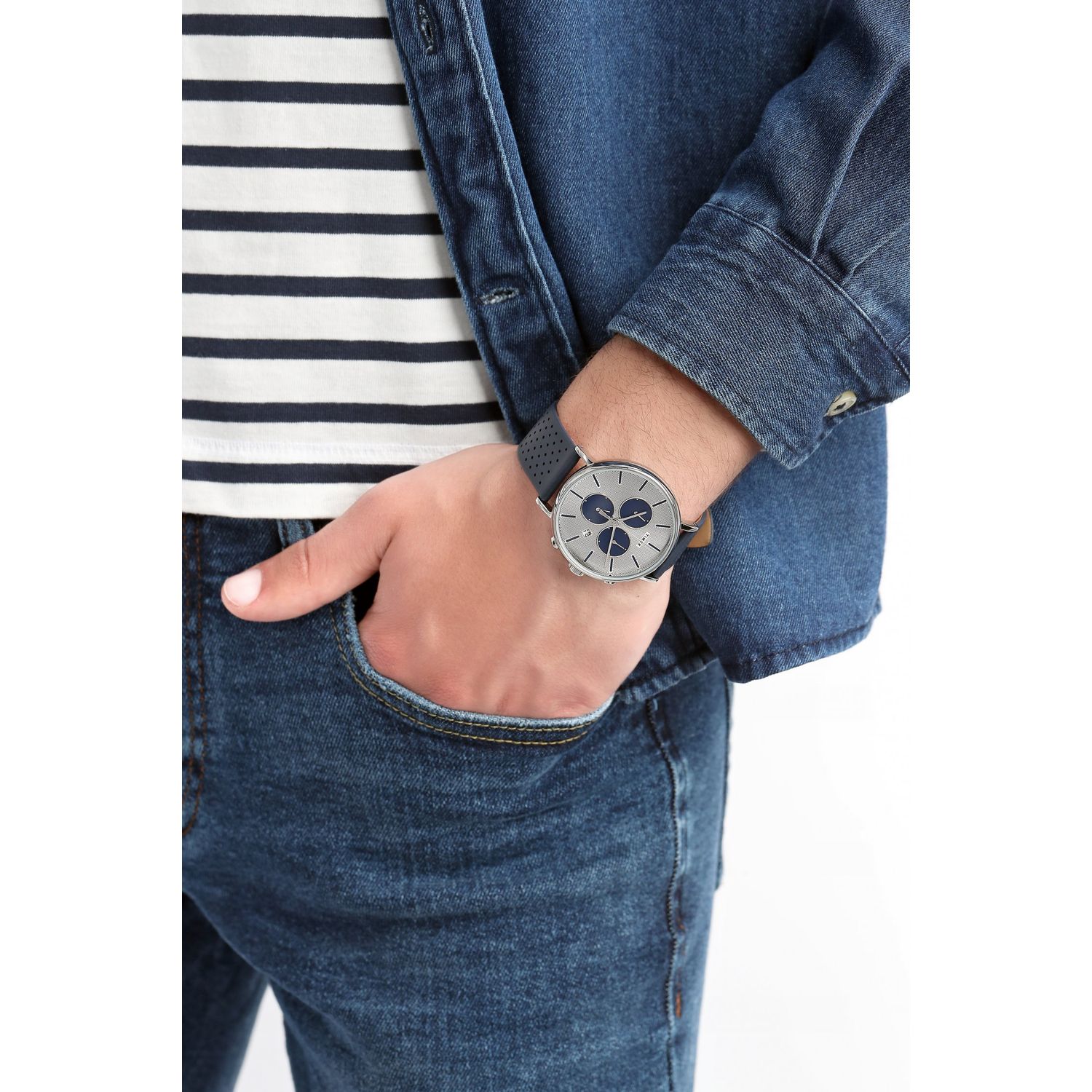 Ceas Barbati, Timex Fairfield Supernova Chronograph, TW2R97700 fotografia produsului View 7 L