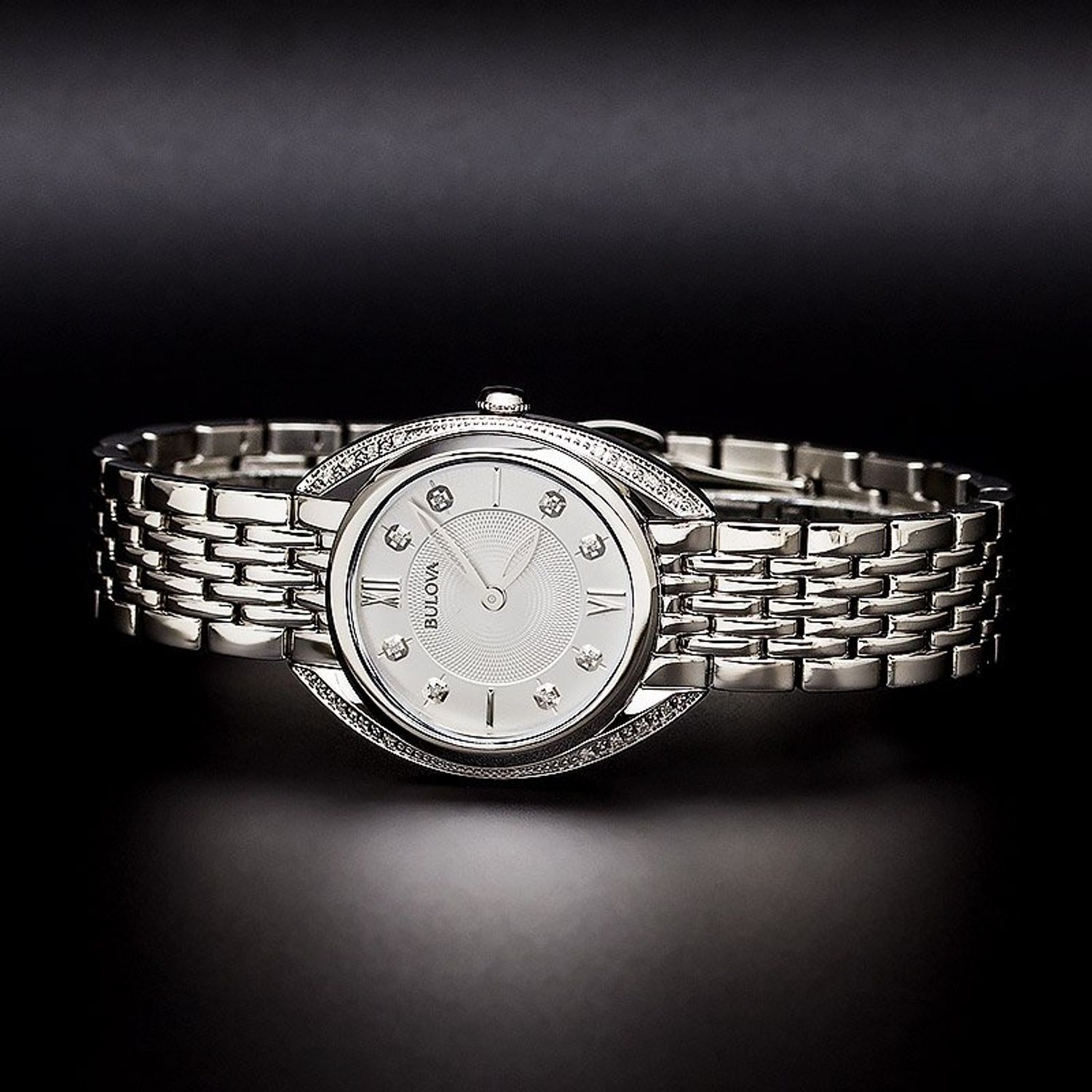 Ceas Dama, Bulova, Classic Diamond 96R212 fotografia produsului View 2 L