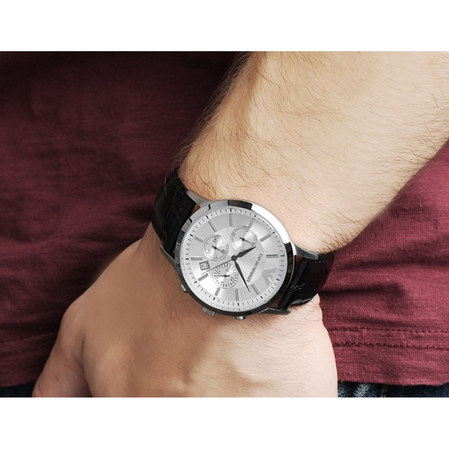 Ceas Barbati, EMPORIO ARMANI, Classic AR2432 fotografia produsului View 6 L