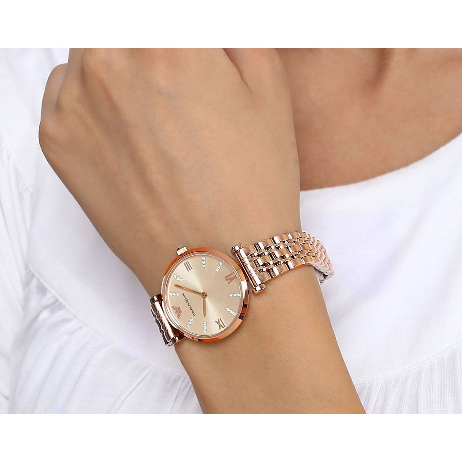 Ceas Dama, Emporio Armani, Gianni T-Bar AR11059 fotografia produsului View 4 L