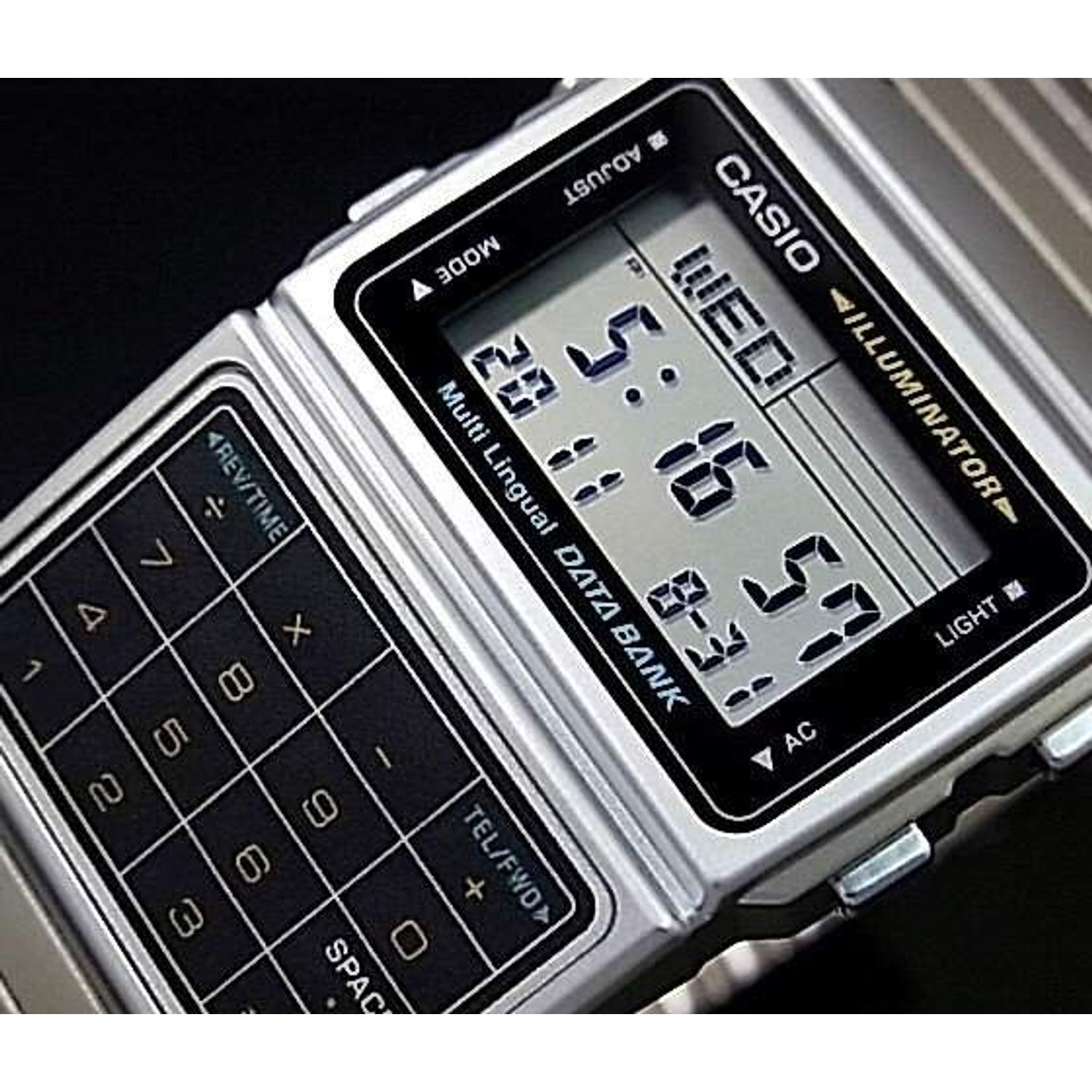 Ceas Casio, Databank DBC-611-1E fotografia produsului View 6 L