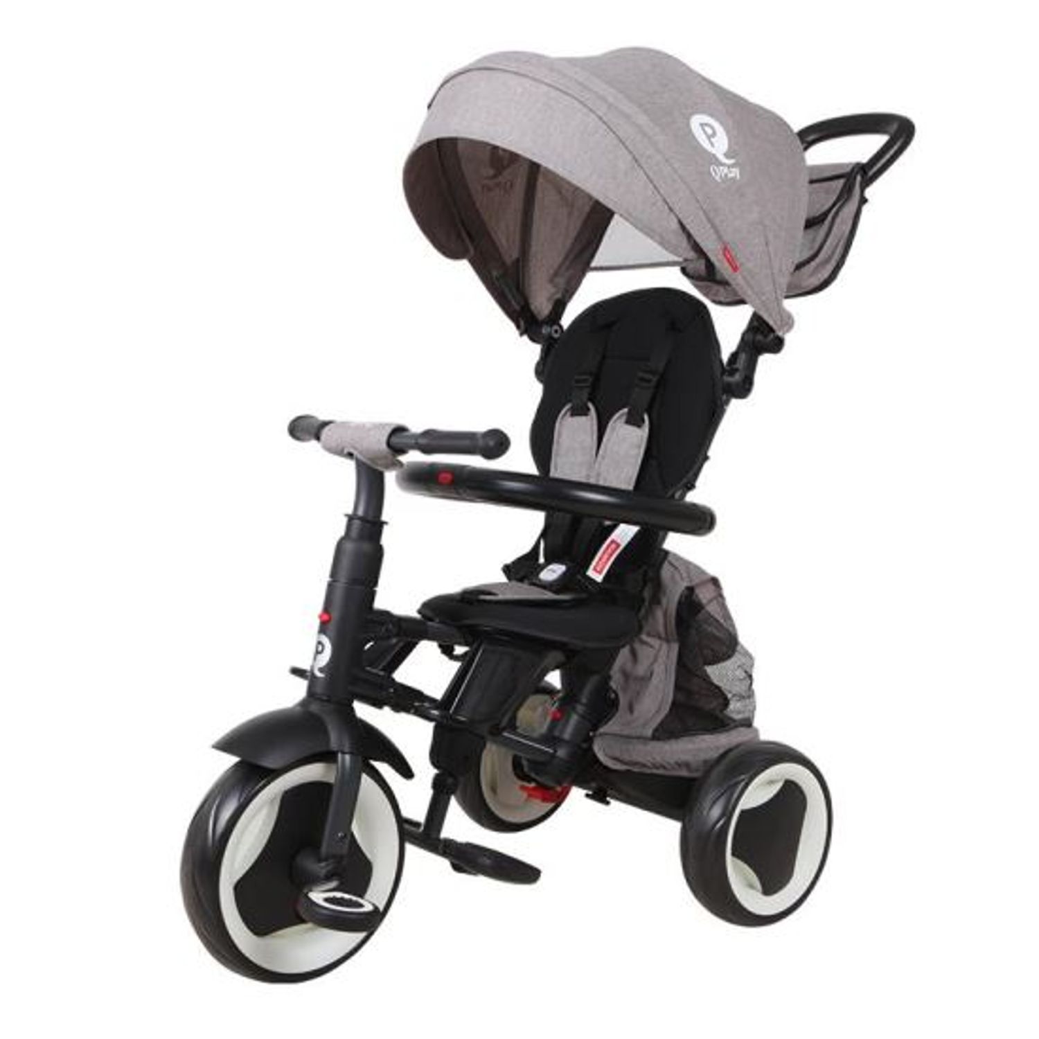 Tricicleta pliabila Qplay Rito+ Gri fotografia produsului