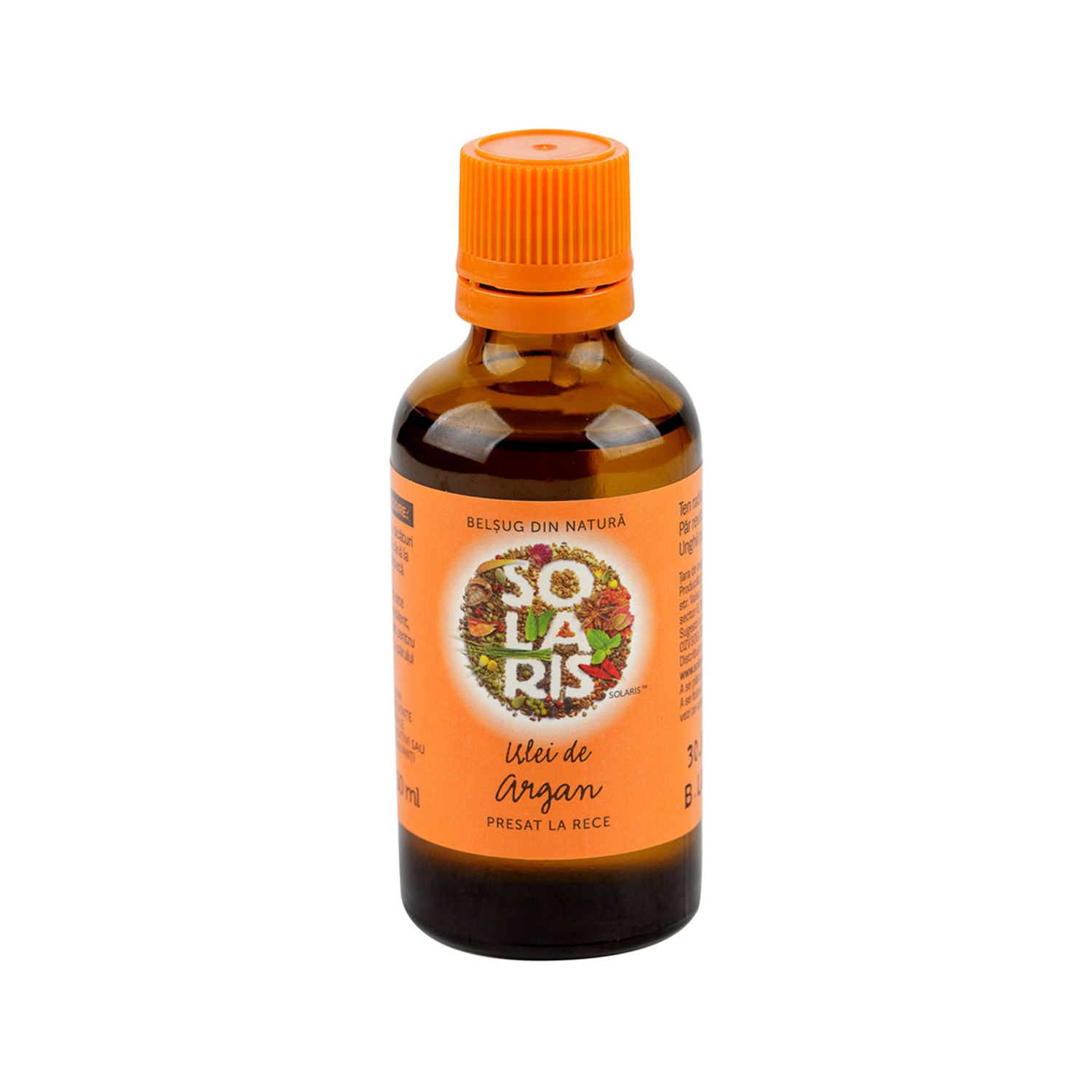 Ulei argan, 50ml, SOLARIS fotografia produsului