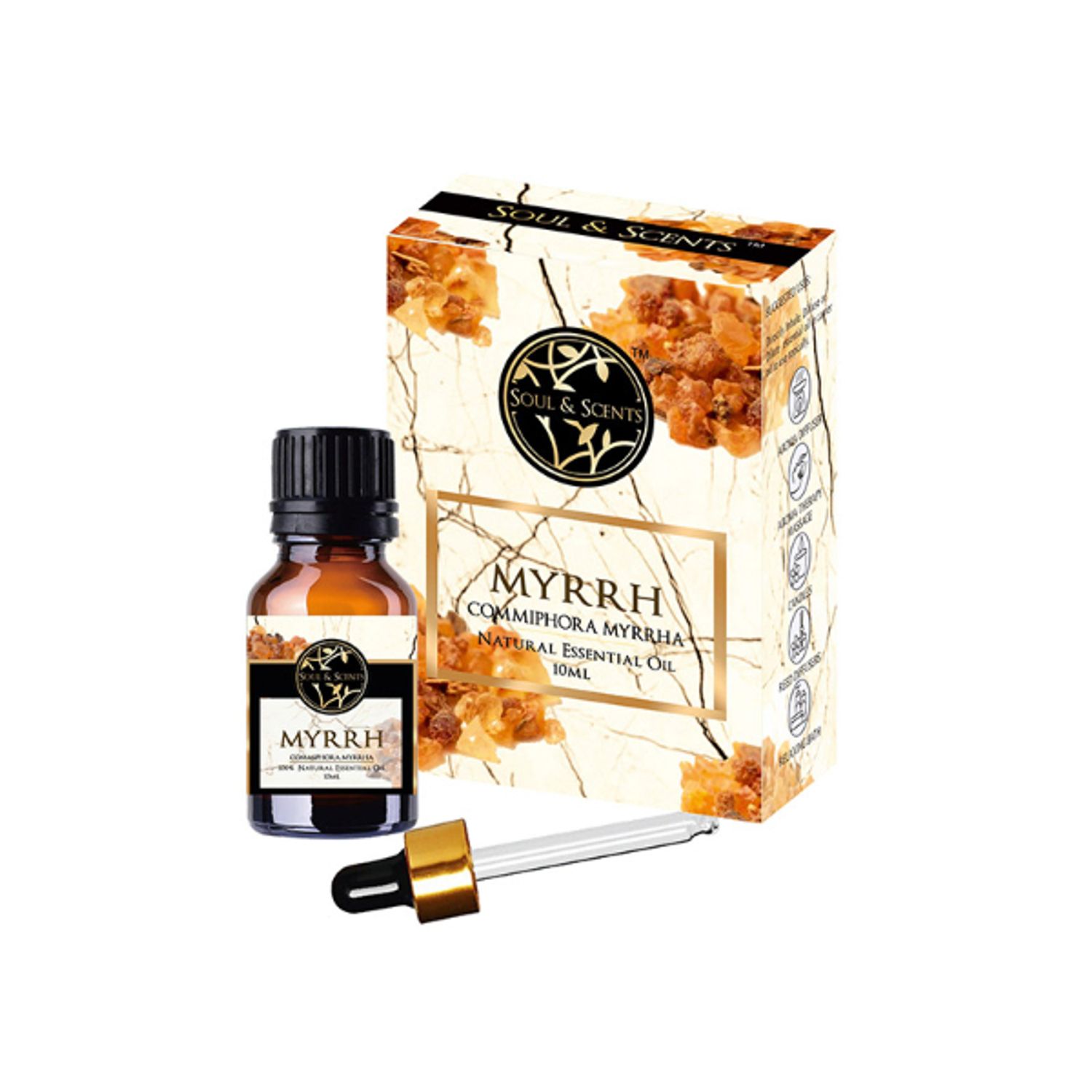 Ulei esential de Myrrh, 10ml, Aroma Land fotografia produsului