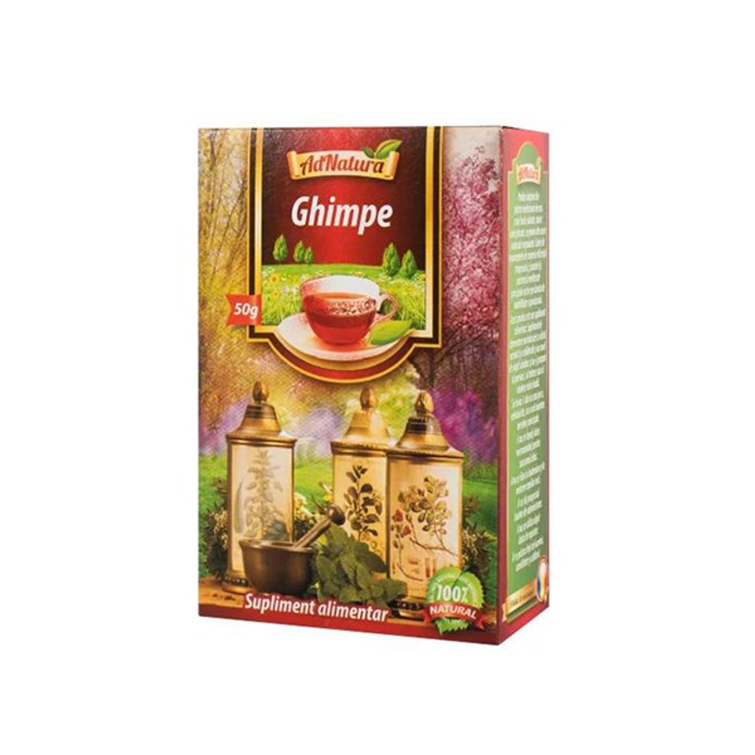 Ceai ghimpe, 50gr, Adnatura fotografia produsului
