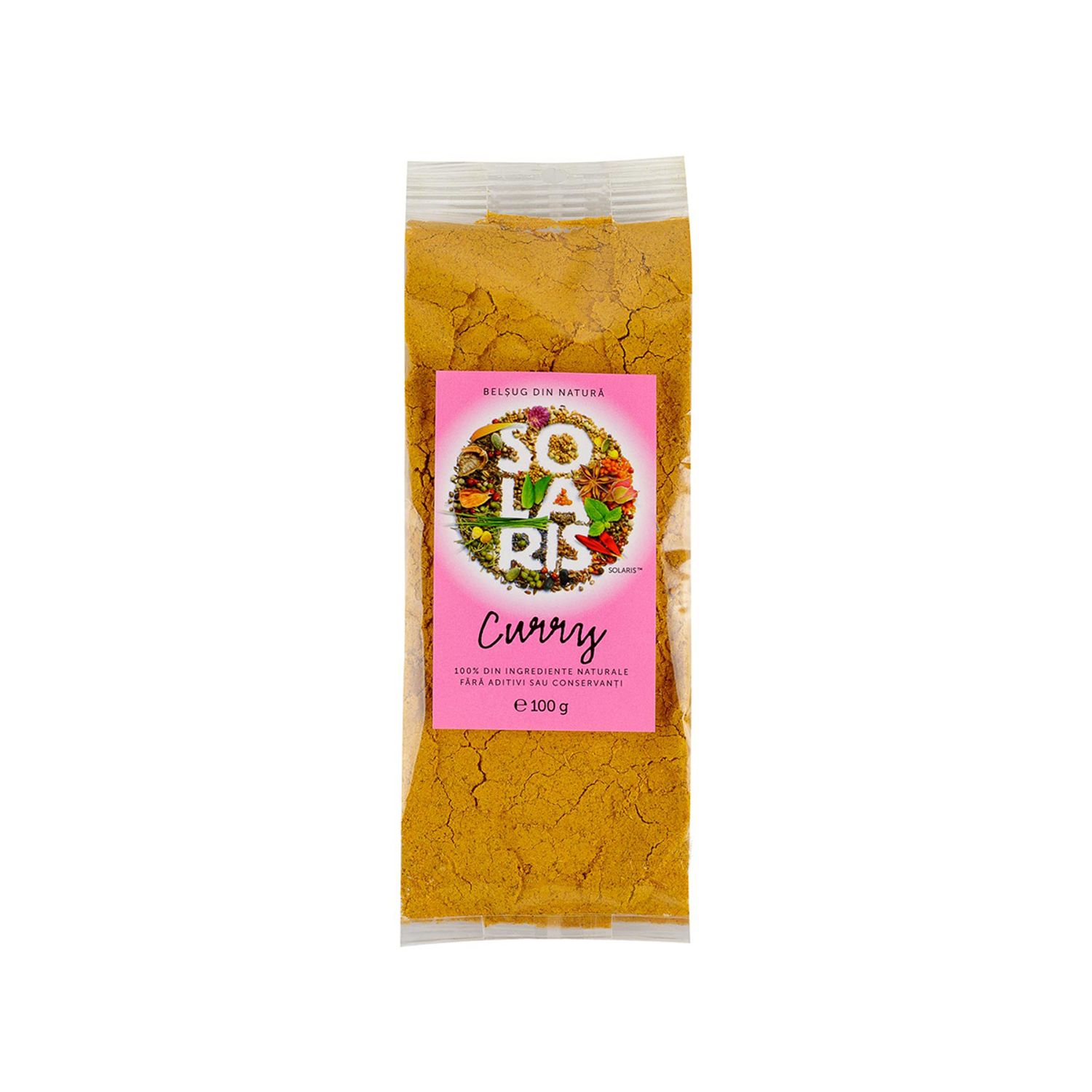 Condiment curry, 100g, SOLARIS fotografia produsului