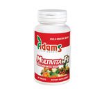 Multivita+Fe, 90 tablete, Adams Vision fotografia produsului