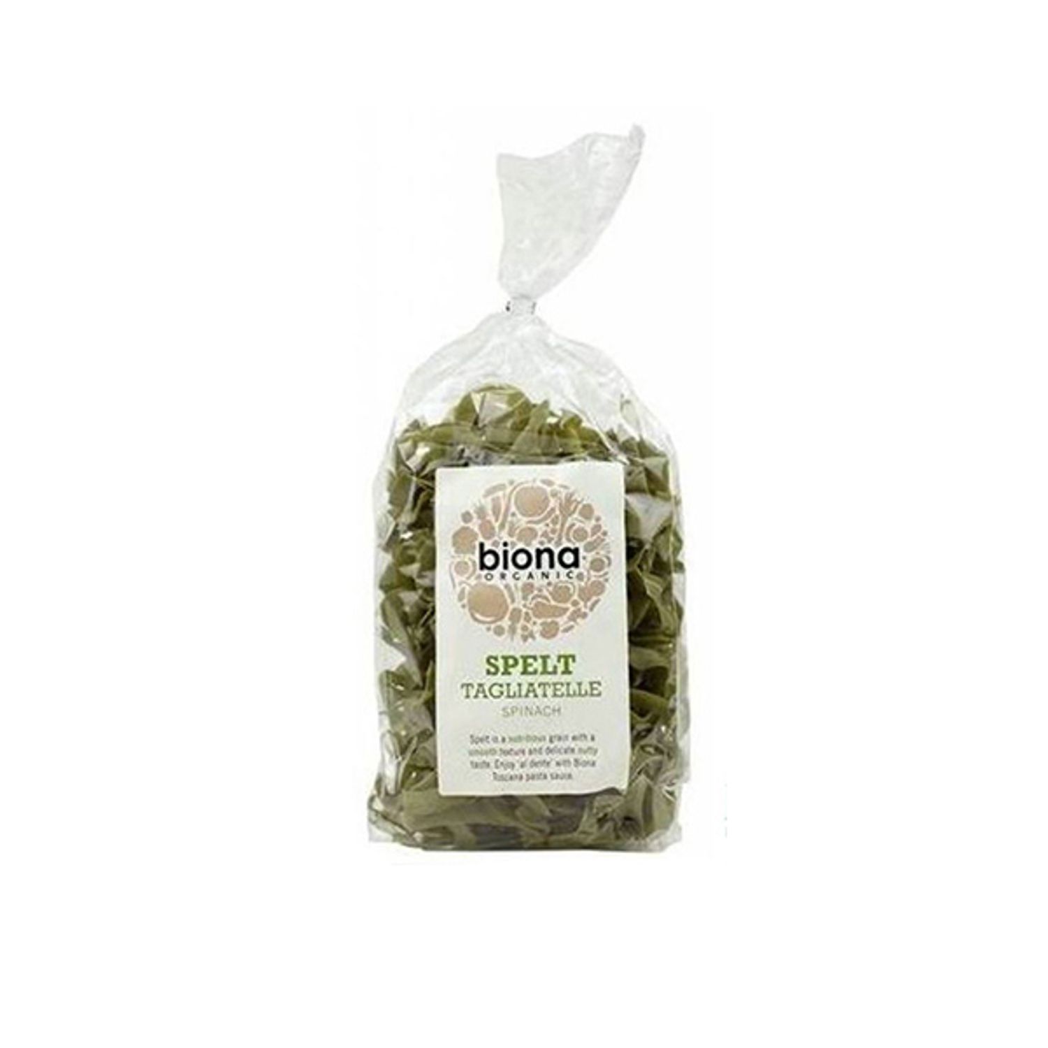 Tagliatele din spelta cu spanac, BIO, 250g, Biona Organic fotografia produsului