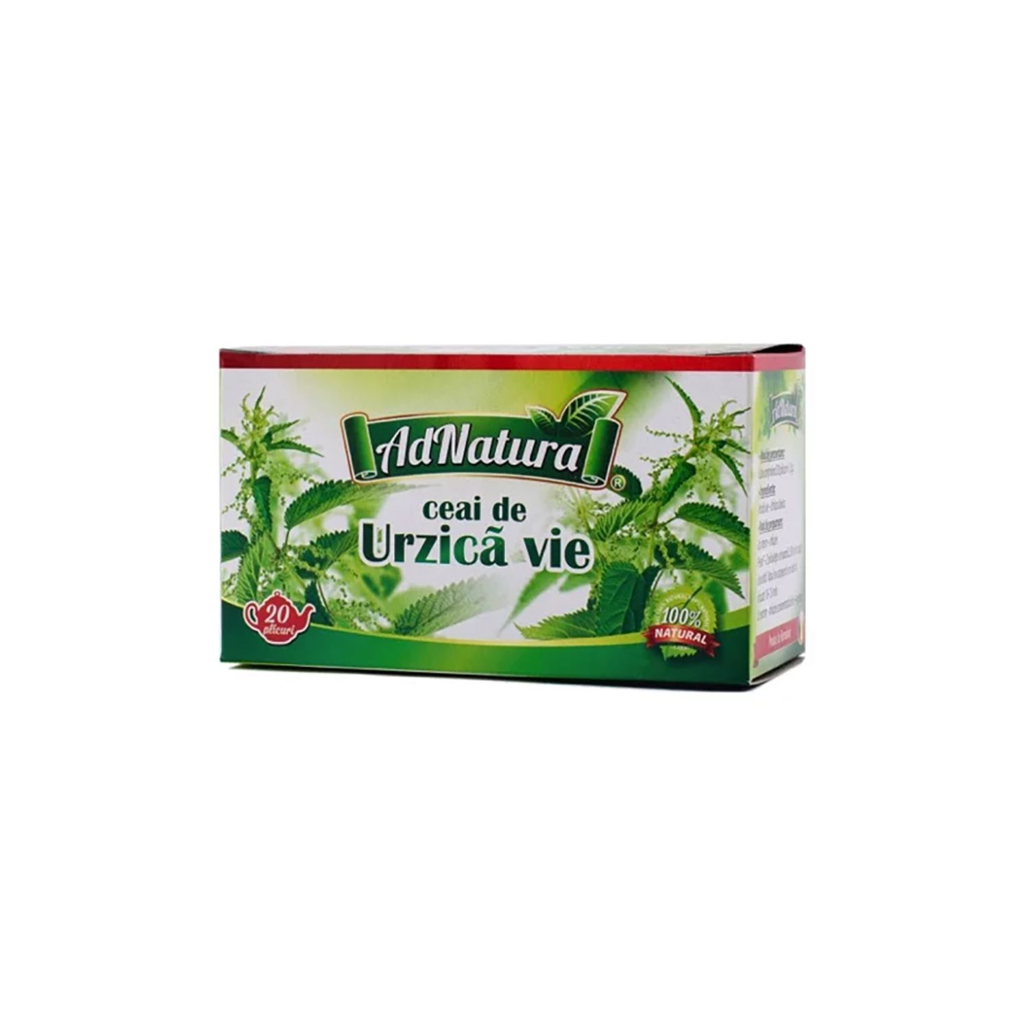 Ceai Urzica Vie, 50gr, Adnatura fotografia produsului