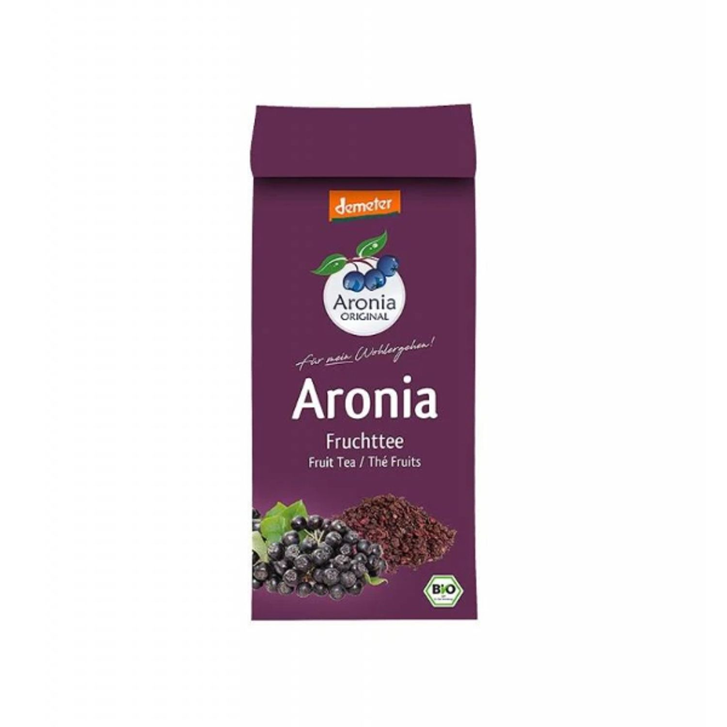 Ceai BIO de aronia, 150g, Aronia Original fotografia produsului