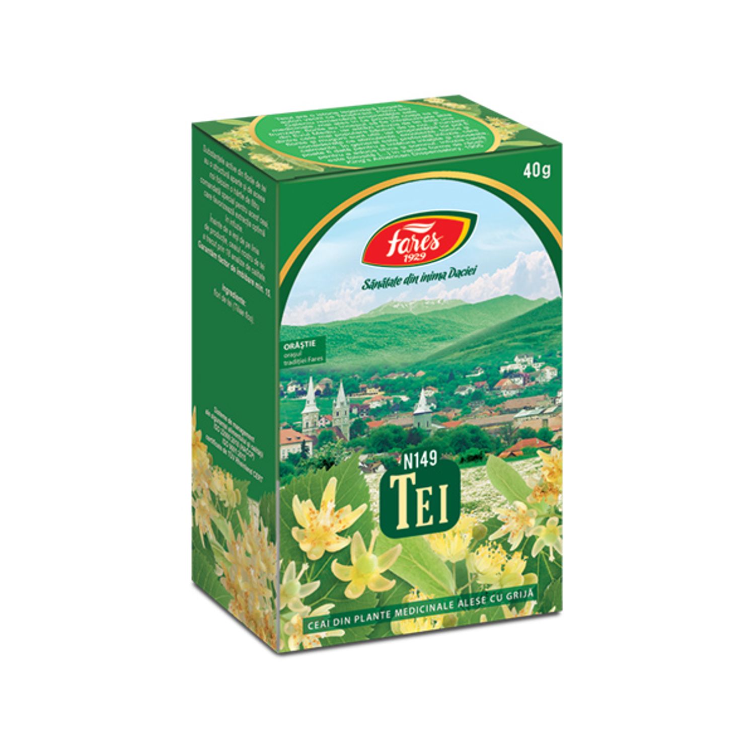 Ceai de Tei flori, N149, 40g, Fares fotografia produsului