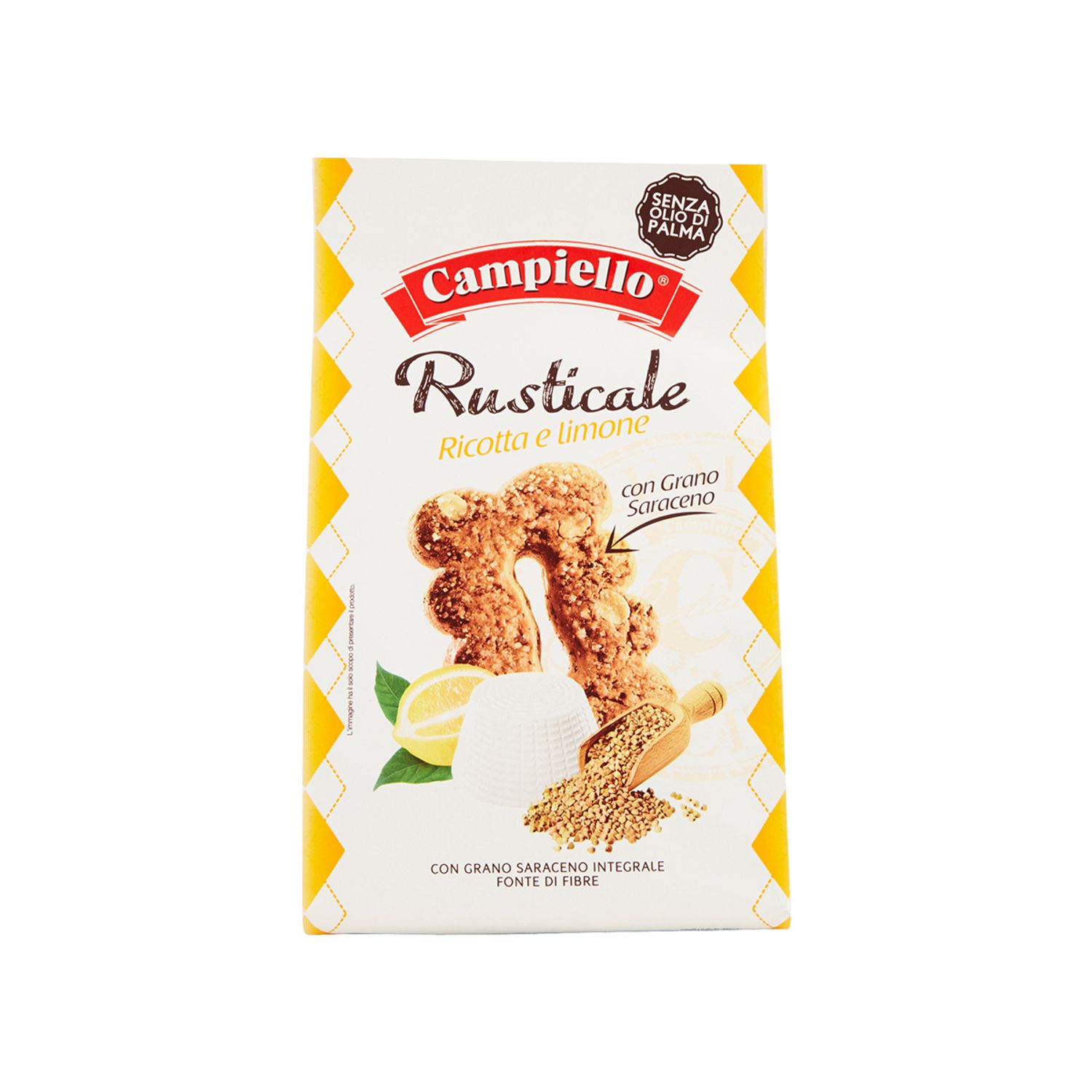 Biscuiti Rusticale cu ricotta si lamaie, 350g, Campiello fotografia produsului