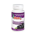 Resveratrol, 50mg, 30 capsule, Adams Vision fotografia produsului