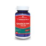 Quercetin cu vitamina D3, 60 capsule, Herbagetica fotografia produsului