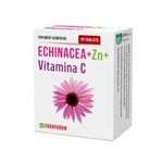 Echinacea + Zinc + Vitamina C, 30 tablete, Parapharm fotografia produsului