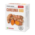 Curcuma 500, 30 capsule, Parapharm fotografia produsului
