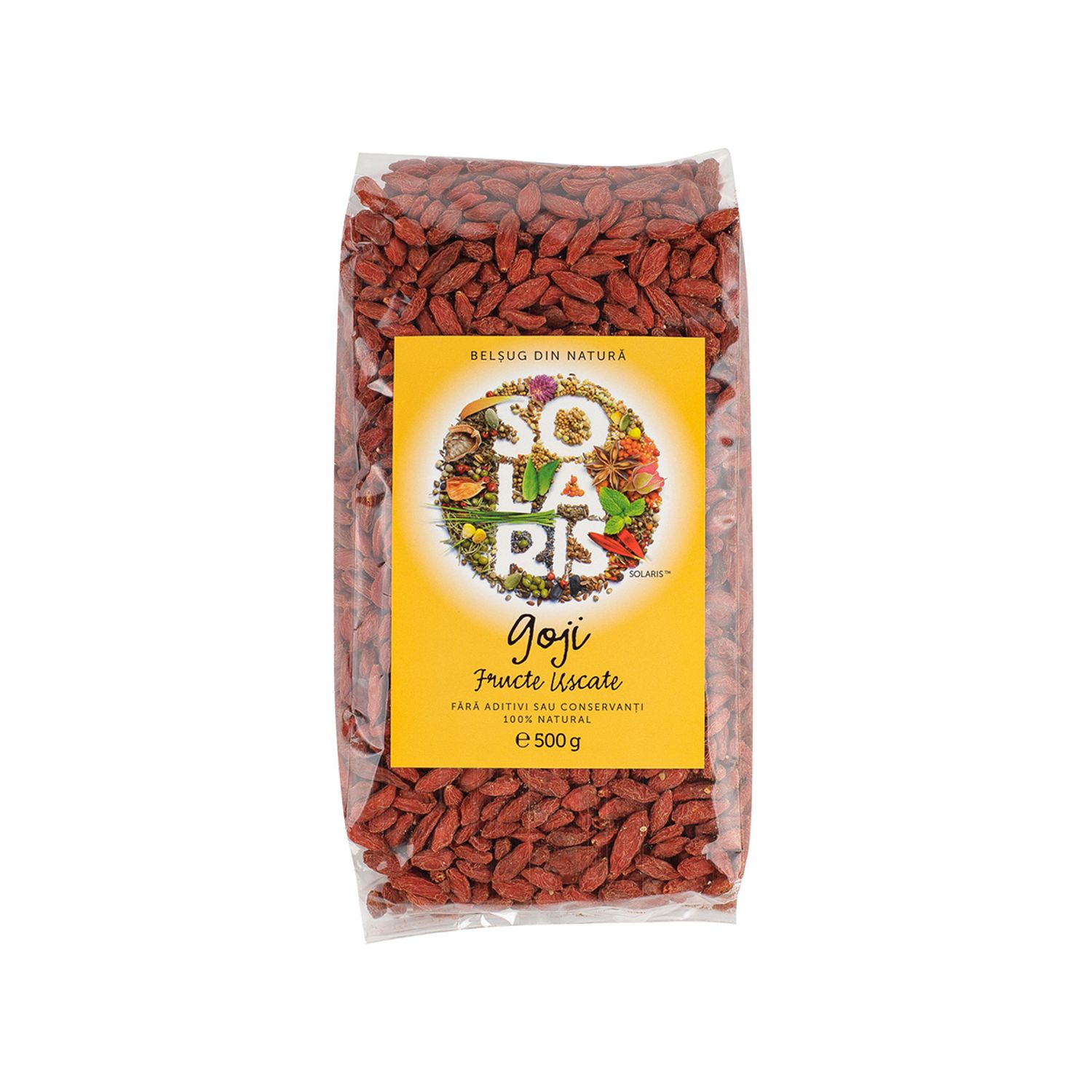 Goji, fructe uscate, 500g, SOLARIS fotografia produsului