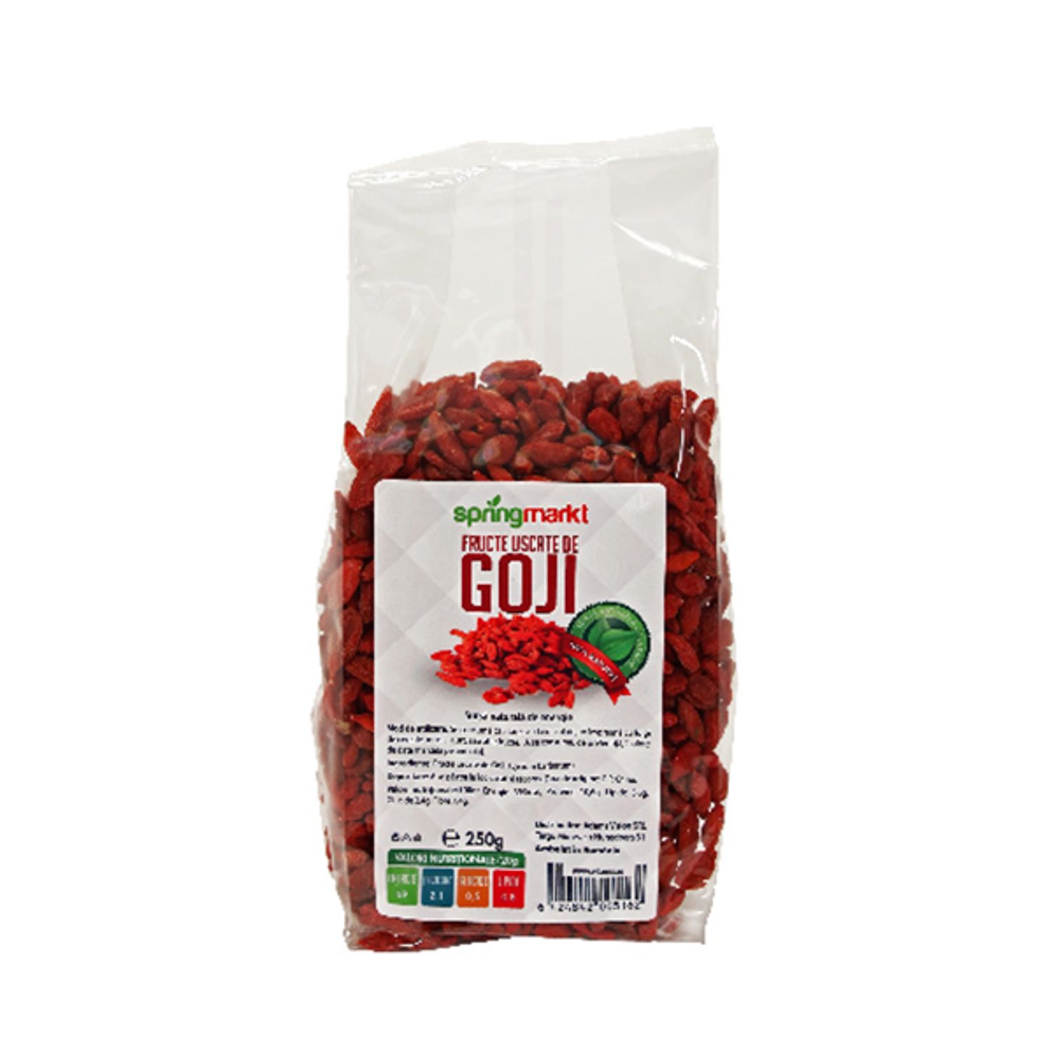 Fructe goji, 250g,  Springmarkt Fructe goji, 250g,Springmarkt fotografia produsului