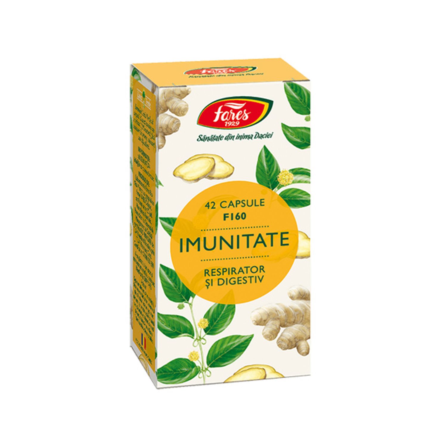 Imunitate, F160, 42 capsule, Fares fotografia produsului