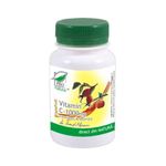 Vitamina C 1000mg, Grapefruit Cu Maces + Acerola, 60 capsule, Pro Natura fotografia produsului