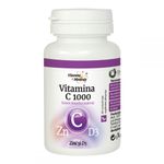 Vitamina C, cu Zinc si D3, 60cpr, Dacia Plant fotografia produsului