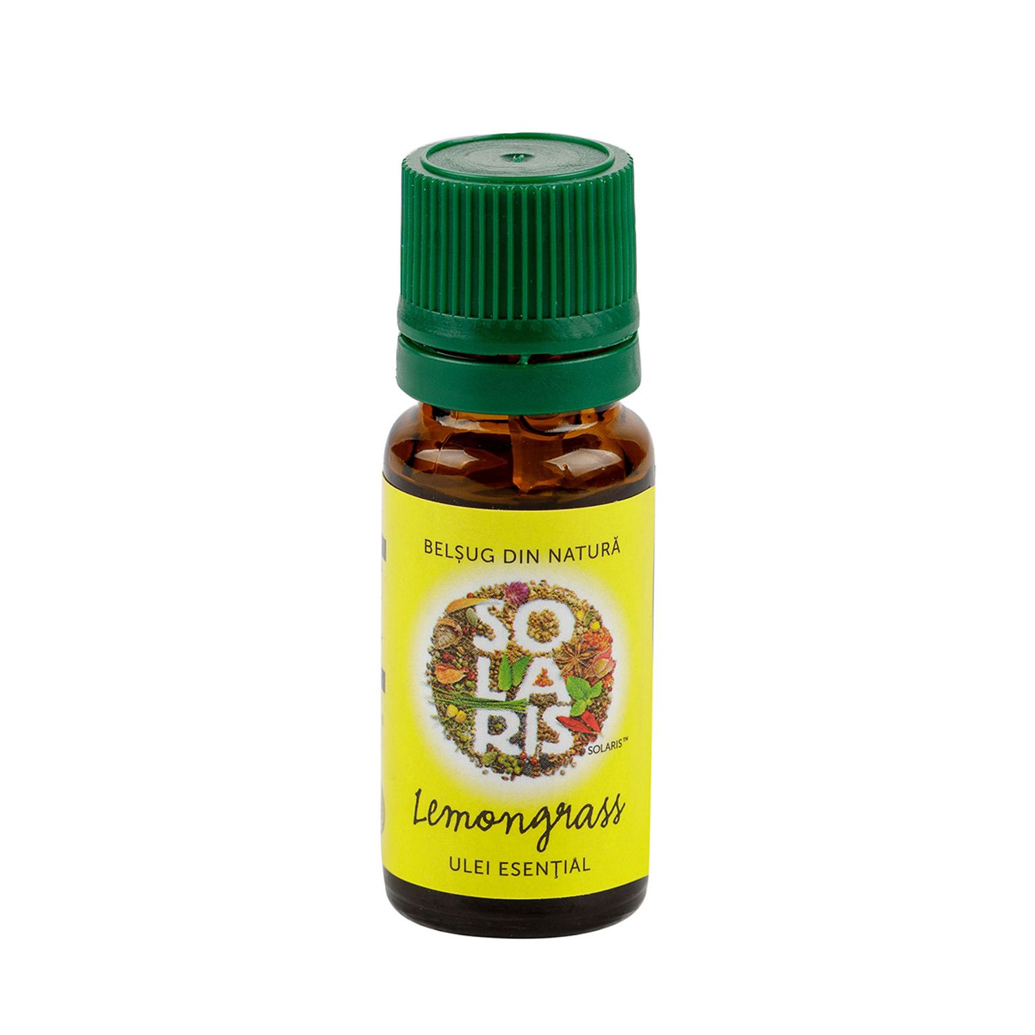Ulei esential lemongrass, 10ml, Solaris fotografia produsului