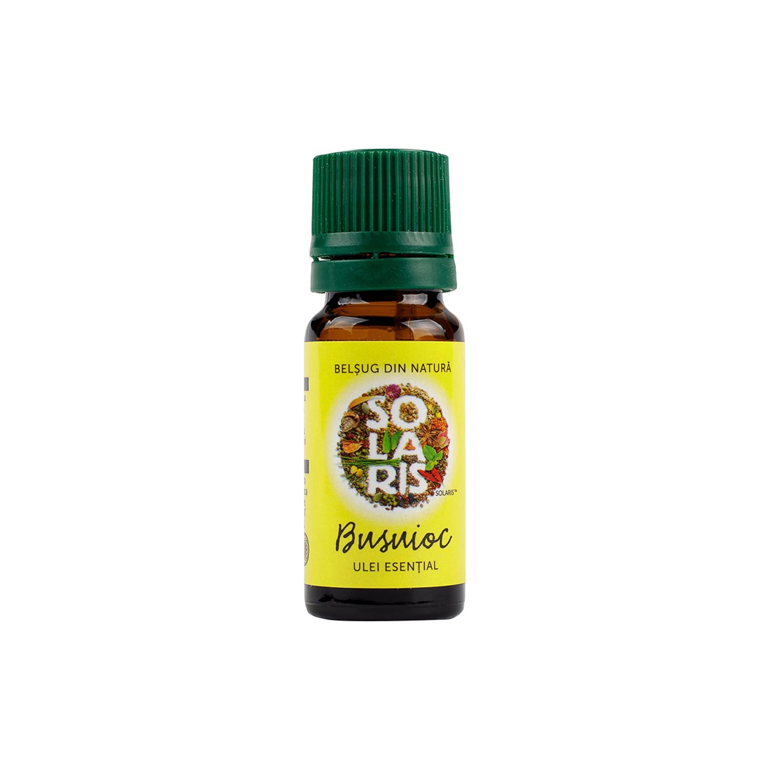 Ulei esential busuioc, 10ml, Solaris fotografia produsului