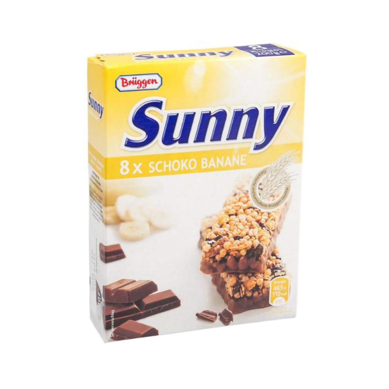 Batoane cu banane si ciocolata, 200g, Bruggen fotografia produsului