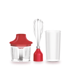 Blender vertical Comfee SM0794RD, 3 in 1 (blender, tocator, tel), 550 W, 2 trepte de viteza, Rosu fotografia produsului View 2 S