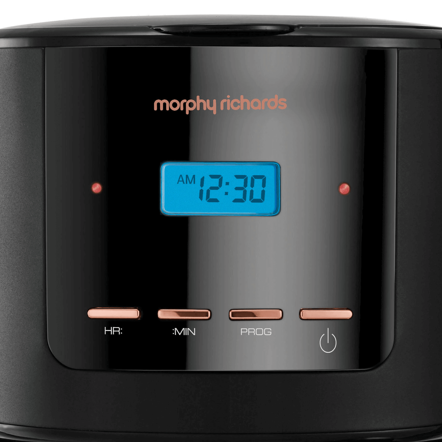 Cafetiera Morphy Richards 162030, 1.8 L, 1000 W, Timer, Negru/Cupru fotografia produsului View 3 L