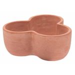 Bol triplu, 32 cm culoarea teracota fotografia produsului