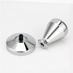 Tamper/presa inox pentru cafea, baza 49 mm, argintiu fotografia produsului View 4 S