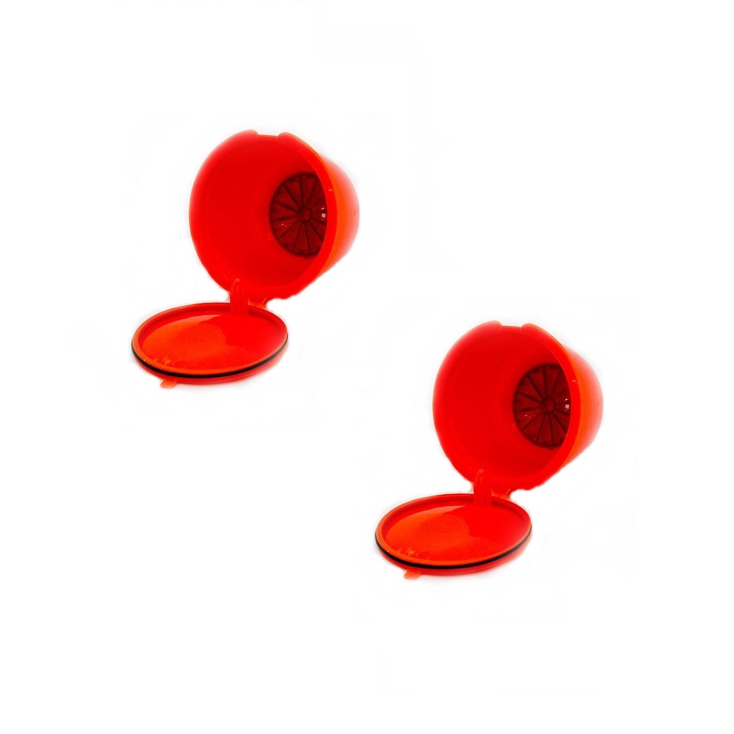 Set 2 Capsule cafea, reutilizabila, reincarcabila, compatibil Dolce Gusto, portocaliu fotografia produsului