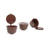 Set 5x Capsule Cafea Reincarcabile, Compatibile Dolce Gusto, maro fotografia produsului View 4 S