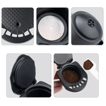 Suport /adaptor capsule Dolce Gusto, compatibil model Genio S, Piccolo X, negru fotografia produsului View 3 S