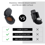 Suport /adaptor capsule Dolce Gusto, compatibil model Genio S, Piccolo X, negru fotografia produsului View 2 S