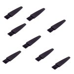 Set 8 periute pentru capsule cafea, polipropilena, 5.5 x 1.2 cm, negru fotografia produsului