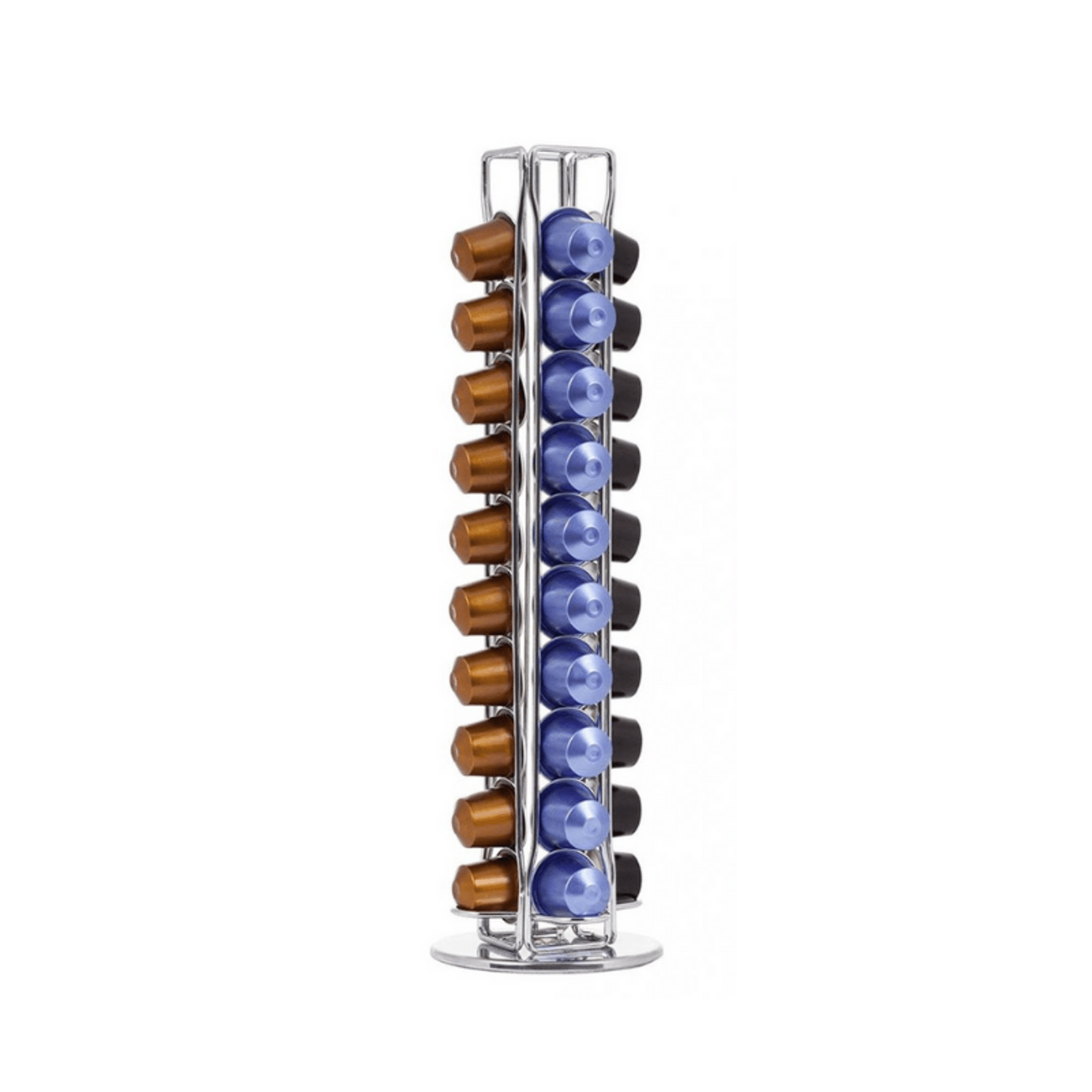 Suport rotativ din inox pentru capsule Nespresso fotografia produsului