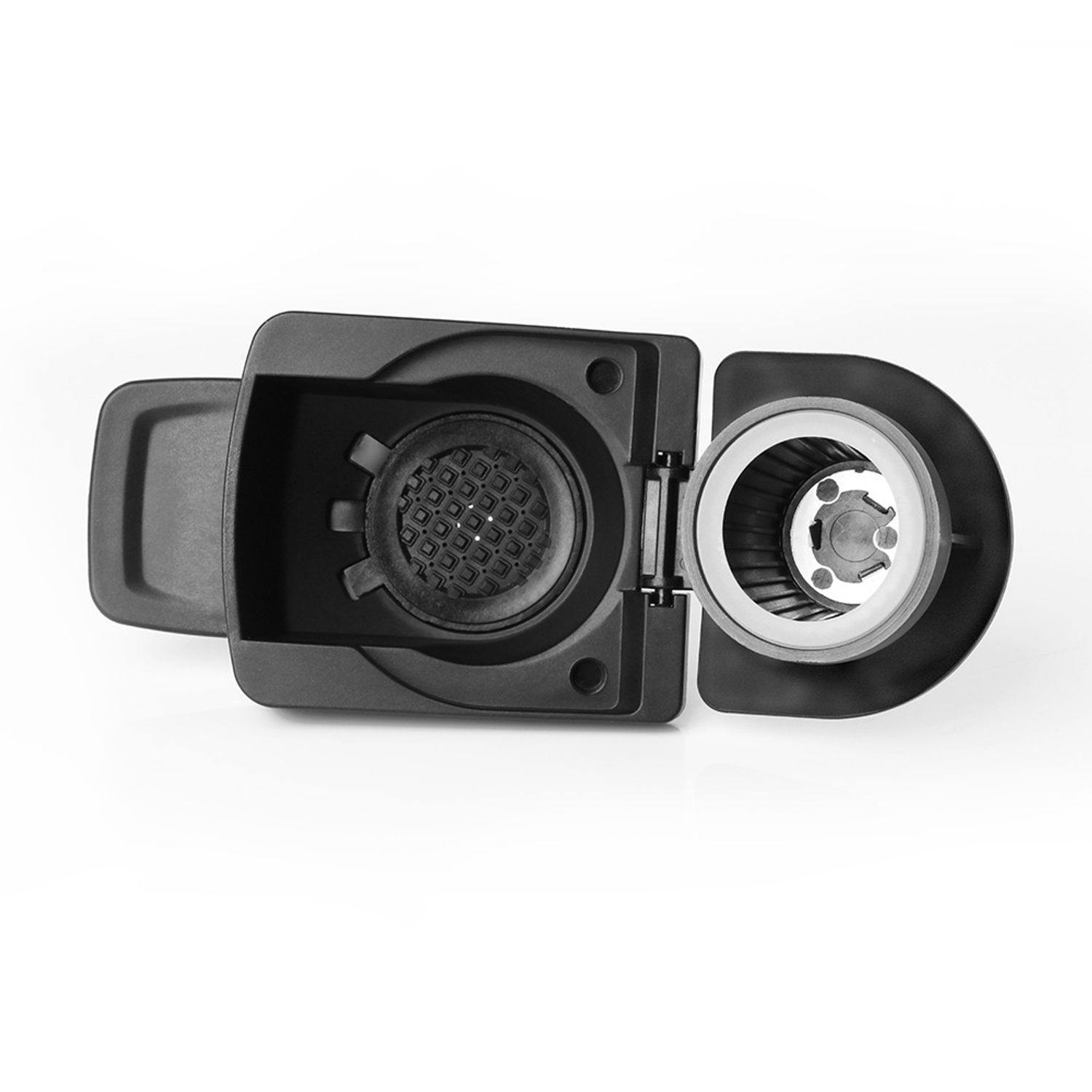 Adaptor reutilizabil Nespresso pentru capsule cafea Dolce Gusto, negru fotografia produsului View 6 L