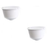 Set 2 Capsule cafea, reutilizabila, reincarcabila, compatibil Dolce Gusto, alb fotografia produsului