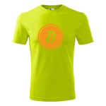 Tricou pentru barbati,personalizat  Bitcoin , Verde, marimea S fotografia produsului