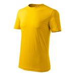 Tricou pentru barbati,personalizat  Nascut sa joace poker fortat sa munceasca , Galben, marimea L fotografia produsului View 4 S