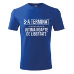 Tricou pentru barbati personalizat Nu subestima niciodata un pompier , Albastrumarimea XL fotografia produsului