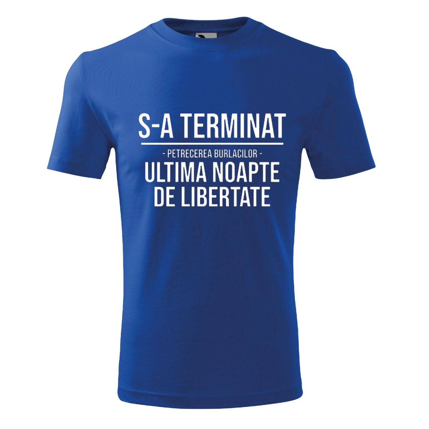 Tricou pentru barbati personalizat Nu subestima niciodata un pompier , Albastrumarimea XL fotografia produsului