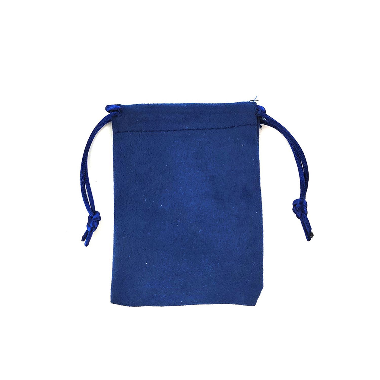 Saculet nabuc (imitatie piele) albastru 11cm x 8.5cm fotografia produsului