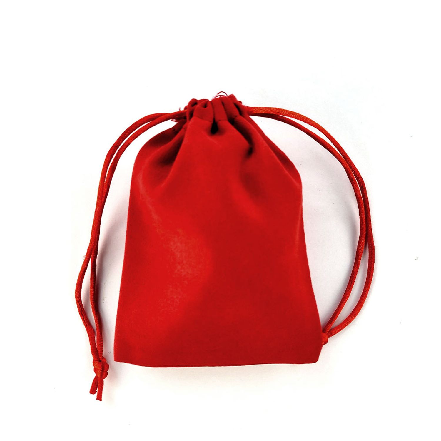 Saculet nabuc (imitatie piele) rosu 12cm x 9cm fotografia produsului View 2 L