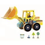 Puzzle 3D Stivuitor, Robotime, Lemn, 44 piese, VE202 fotografia produsului