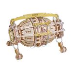 Puzzle 3D Ceas Calendar Masina Timpului, ROKR, Lemn, 250 piese, LC801 fotografia produsului