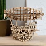Puzzle 3D Airship, ROKR, Lemn, 349 piese fotografia produsului View 4 S