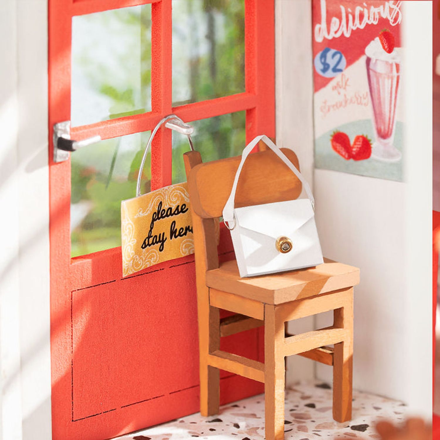 Puzzle 3D Minicasuta Honey Ice-cream Shop, RoLife, 70 piese, DG148 fotografia produsului View 5 L